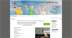 Desktop Screenshot of conferences.ecmma.org
